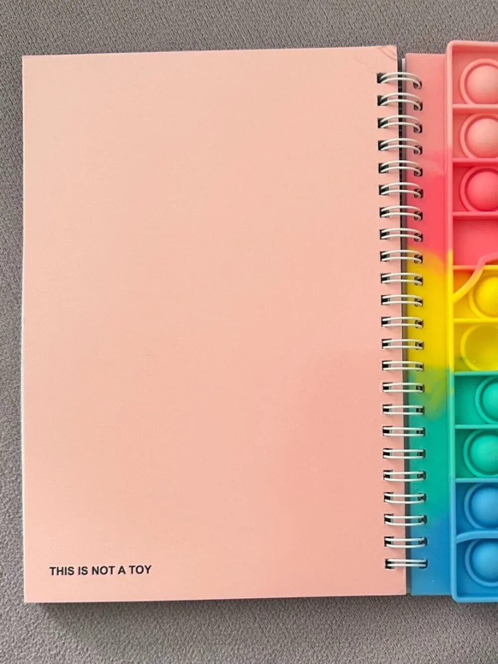 Rainbow Unicorn Fidget Notebook